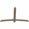 Ekena Millwork Bellingham Rough Sawn Timber Gable Bracket, Douglas Fir, 60"W x 40"H x 2"D x 4"F, 16/12 Pitch GBW060X40X0204BEL00RDF - alternate 3